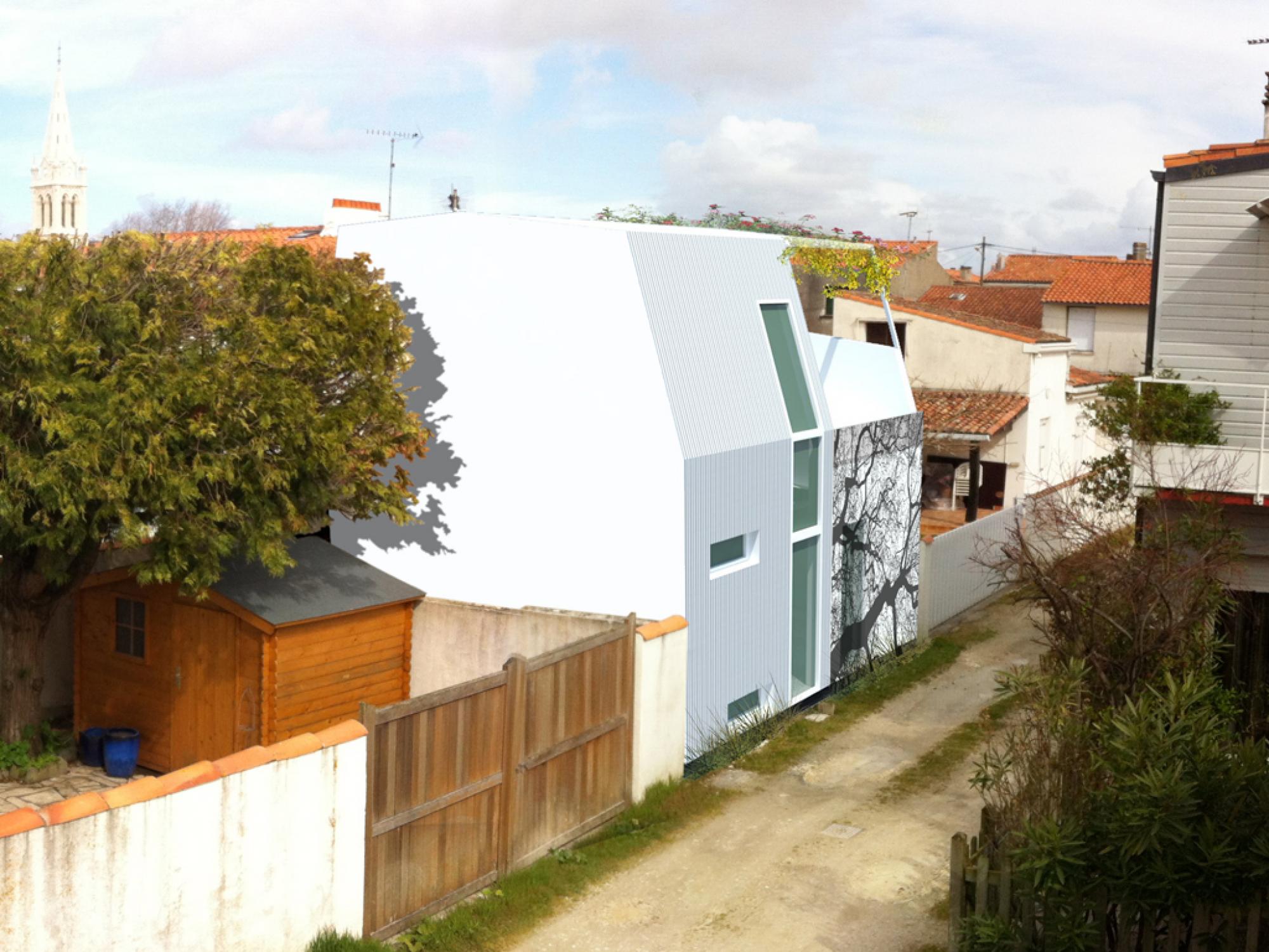 Micro House - CrÃ©ation dâ€™une habitation sur un petit terrain - Fouras (17)